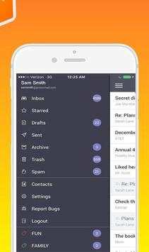 Email App for Hotmail screenshot 2