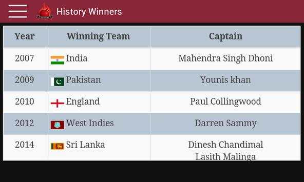Cricket Fixtures for T20 2016 screenshot 8