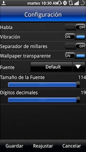 THEME FOR SCALC GLOSSY BLUE screenshot 6