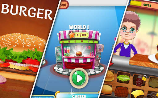 Food Street Burger Simulator : Burger Maker Game screenshot 6
