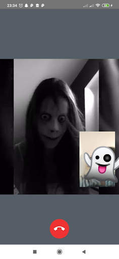 Momo scary fake call video and voice and chat screenshot 2