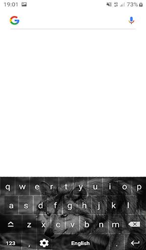 Neon Wolf Keyboard Themes screenshot 6
