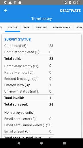 1KA OneClickSurvey screenshot 5