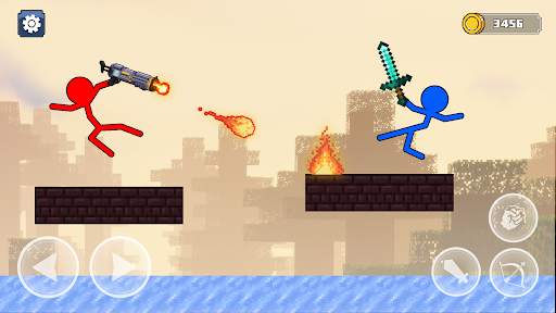 Stickman Craft Fighting Game screenshot 2