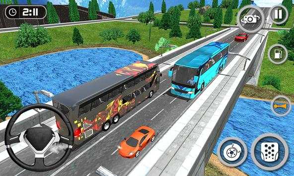 Coach Bus Simulator 2018 - mobile Bus driving screenshot 3