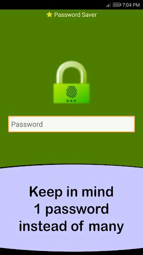 Password Saver screenshot 1