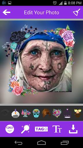 Sweet Girl-Photo Square Editor screenshot 6