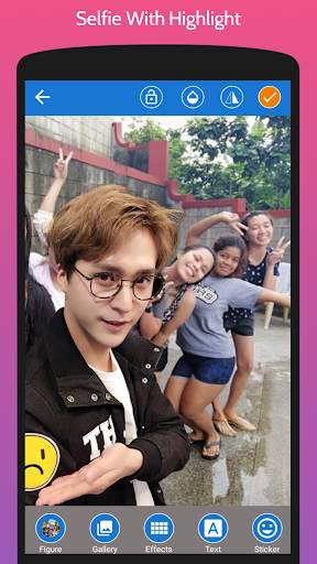 Selfie With Highlight screenshot 1