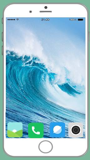 Ocean Waves Wallpaper Full HD screenshot 5
