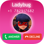 Fake Call Simulator For Miraculous Ladybug icon