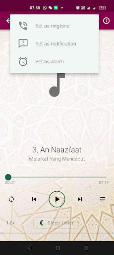 MUQADDAM - Terjemahan Melayu 3 تصوير الشاشة