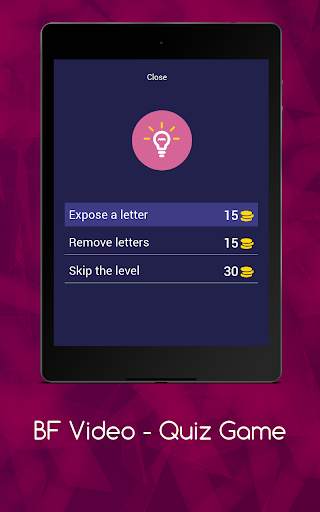 BF Video - Quiz Game screenshot 13