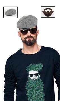 Man Mustache Beard Face Maker screenshot 3