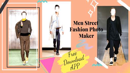 Men Street Fashion Photo Maker 16 تصوير الشاشة