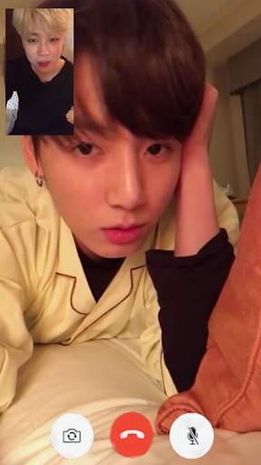 Call with BTS - Fake Video BTS Idol screenshot 2