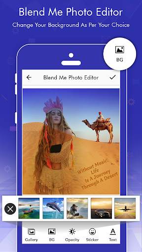 Blend Me Photo Editor 2 تصوير الشاشة