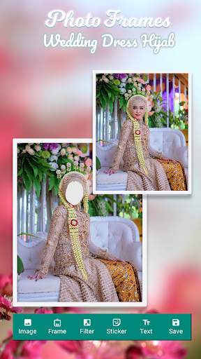 Wedding Hijab Photo Suit 2021 screenshot 1