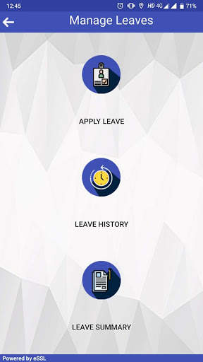 eSSL eTimeTrackLite Mobile App 2.0.4 screenshot 4