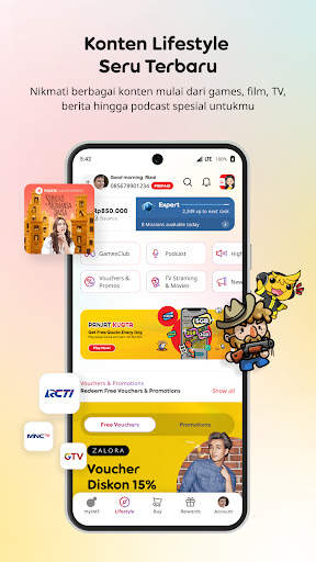 myIM3: Beli Pulsa & Cek Kuota screenshot 2