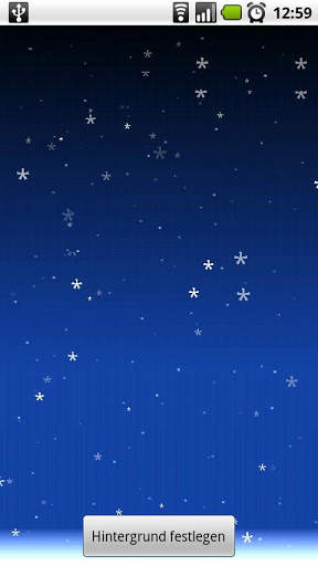 Falling Snow Live Wallpaper screenshot 2