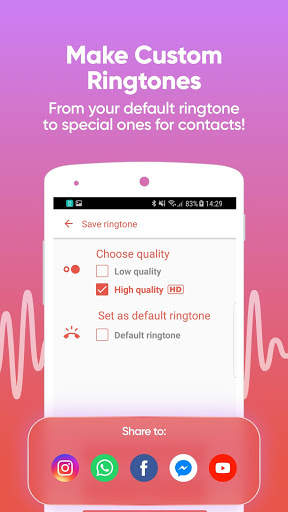 MP3 Cutter - Ringtone Maker And Audio Editor 2 تصوير الشاشة