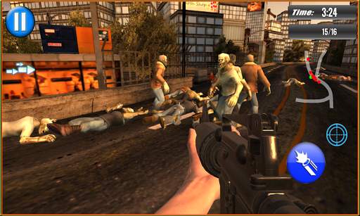 Knife Zombie Stunt Gangster Attack screenshot 4