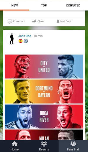 FansRepublic: Football Social Network & live score screenshot 3