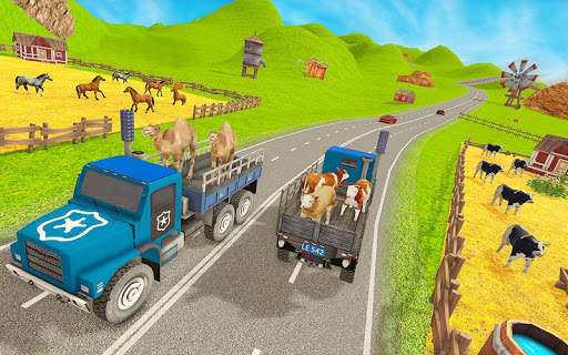 Farm Animal Truck Transport Simulator screenshot 6
