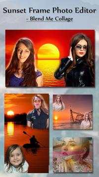 Sunset Frame Photo Editor - Blend Me Collage screenshot 3