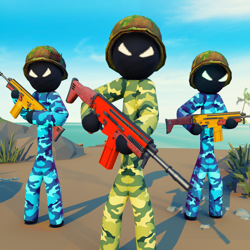 Military Stickman Combat Shooting icon