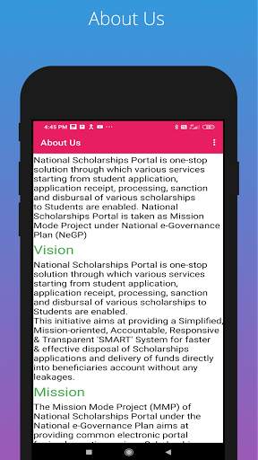 National Scholarships apply online 2021-2022 скриншот 3