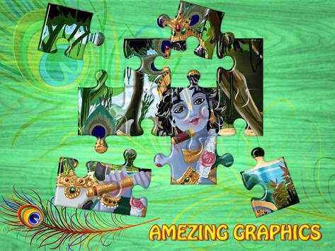 Krishna Jigsaw Puzzle : Radha Krishna Puzzle Games 3 تصوير الشاشة