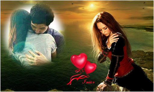 Beautiful Miss You Photo Frames screenshot 3