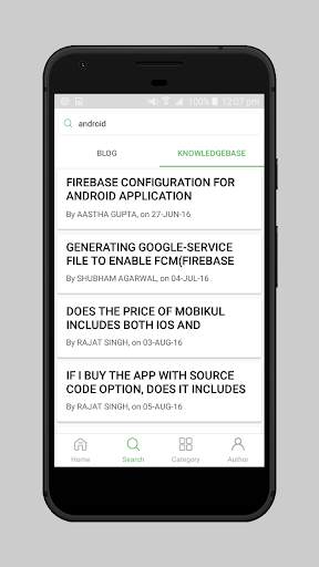 Wordpress Mobile Application Builder for Blogging screenshot 6