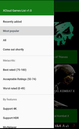 XCloud Games List screenshot 3