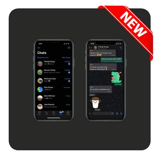 Cara Aktifkan Mode Gelap WA Baru 3.3