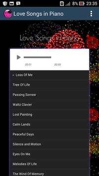 Love Songs in Piano screenshot 2