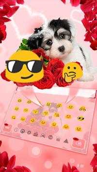 Dog Rose Keyboard Theme screenshot 3