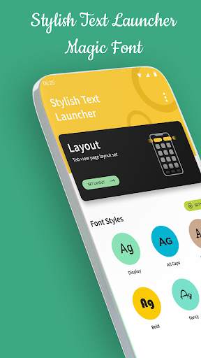 Stylish Text Launcher : Magic Font screenshot 1