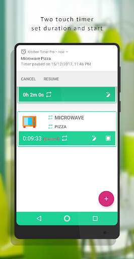 Kitchen timer free - Kitchen reminder timer Free screenshot 1