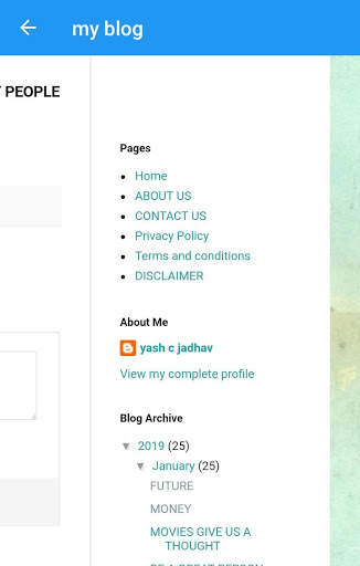 MY BLOG screenshot 2
