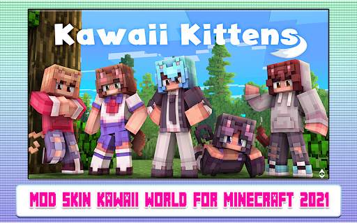 Mod Kawaii World for Minecraft screenshot 3