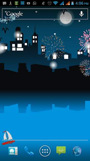 Cool City Live Wallpaper Free скриншот 4