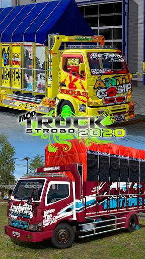 Bussid Mod Truck Strobo screenshot 1