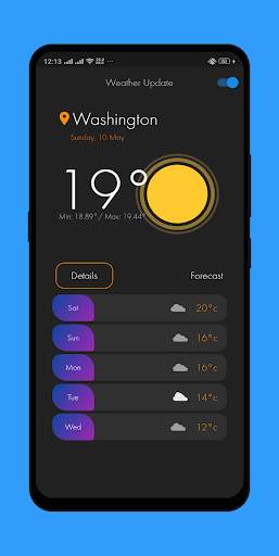 Weather Update -Weather forecast news & live radar screenshot 4
