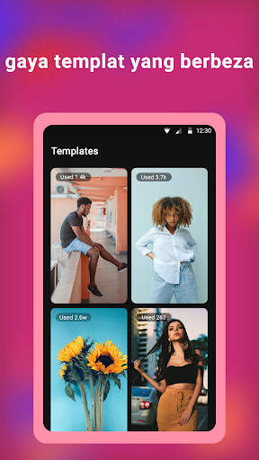 Blingcall:Tema Skrin Pemanggil screenshot 4