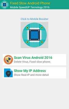 Lambat Telepon speedup 2016 screenshot 1