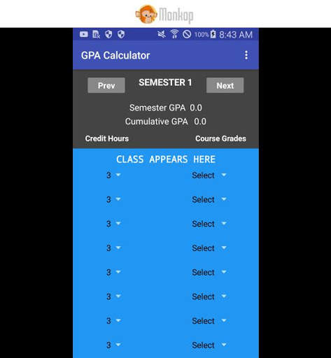 GPA CALCULATOR (Uew) screenshot 6