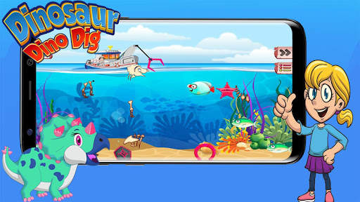 Digging Games Dinosaurs Bones screenshot 3