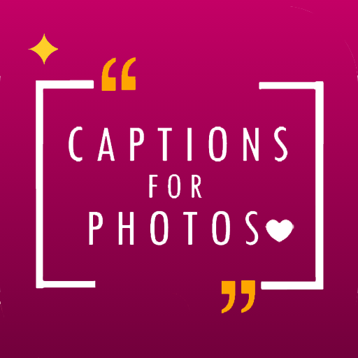 Captions for Photos icon